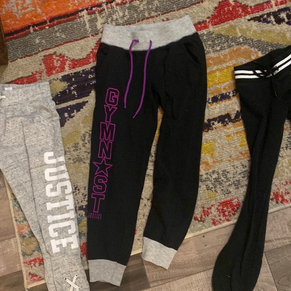 Justice sweats